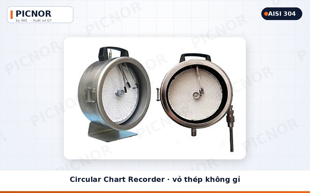 PICNOR Circular Temperature Recorder