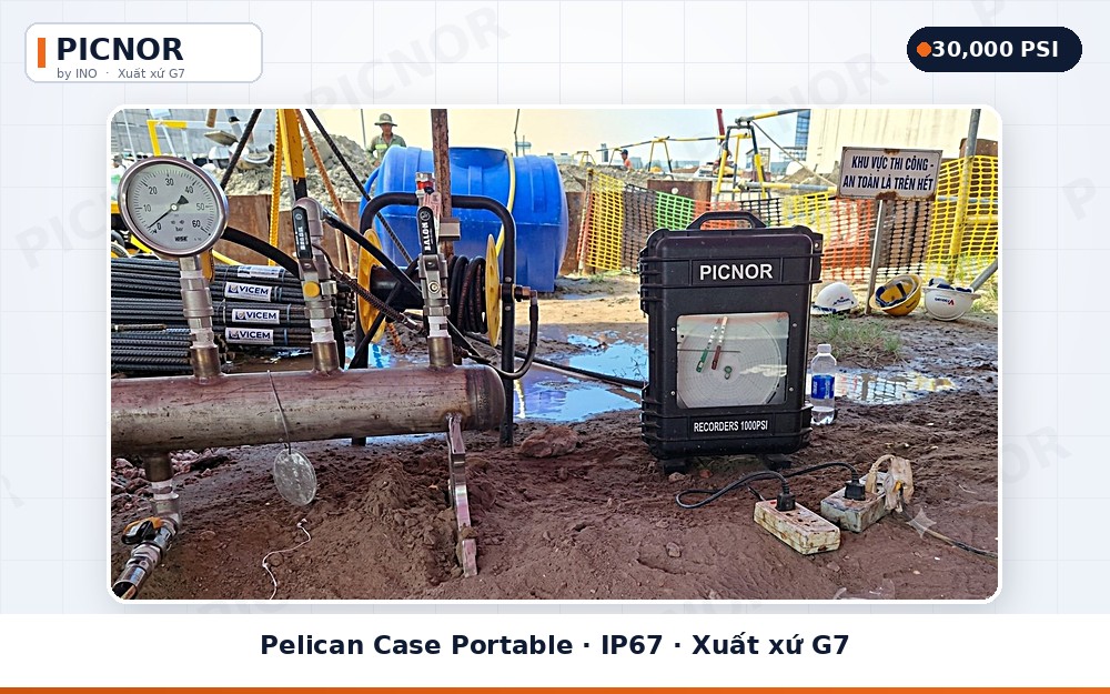 PICNOR Hydrostatic Test Recorder